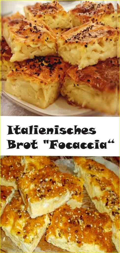 Italienisches Brot “Focaccia“ – Quiz Rezepte